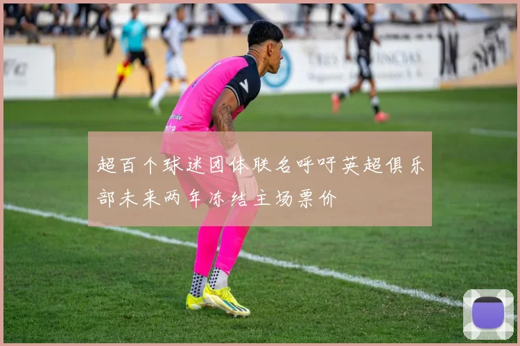 超百个球迷团体联名呼吁英超俱乐部未来两年冻结主场票价